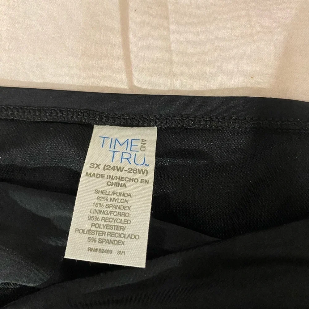Time and Tru Mid Rise Bikini Bottom 3X (24W-26W) (FR)